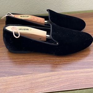 Birdies The Starling velvet loafers